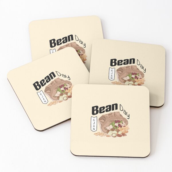 Item preview, 6 January Bean Day - Wacky Holidays designed and sold by ChemicalXShop.