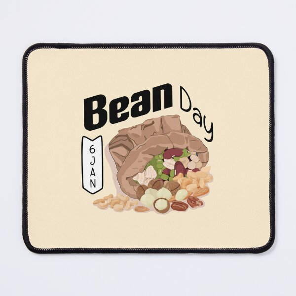 Item preview, 6 January Bean Day - Wacky Holidays designed and sold by ChemicalXShop.