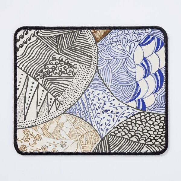 Item preview, Full Face Pattern (Batik Modern) designed and sold by BluebellsChamomilesArt.