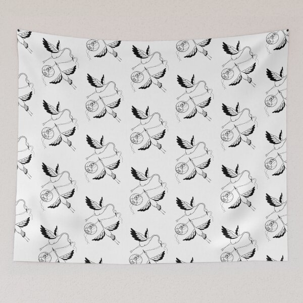 Item preview, japanese cranes designed and sold by Karina Bucior.