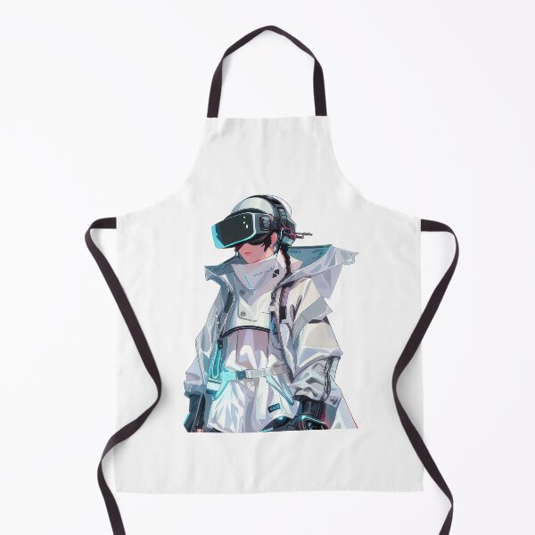 Item preview, Futuristic Cyberpunk Character in VR Gear designed and sold by FlyingDreamsArt.
