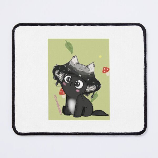 Item preview, Meowshroom Inkcap designed and sold by RottenGh0ul.