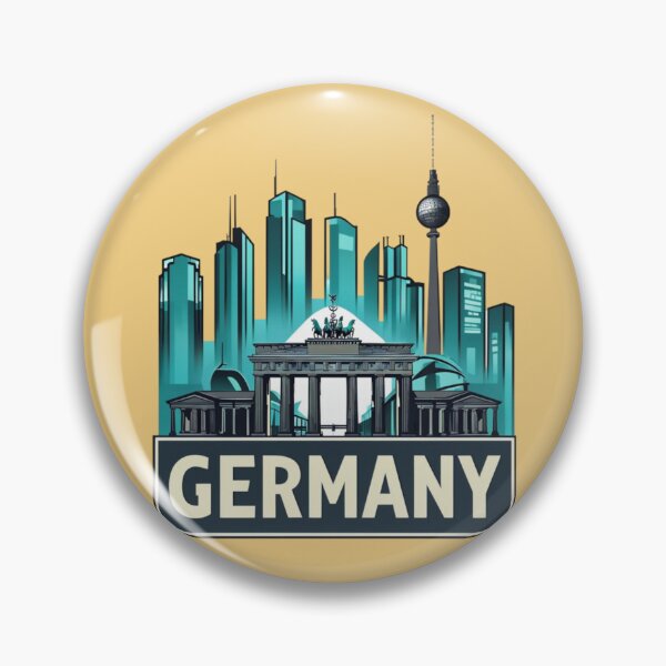 Item preview, Stylized Germany Landmarks designed and sold by Aise06.