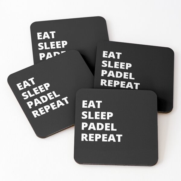 Item preview, Eat Sleep Padel Repeat - Perfect Padel Merch for Players & Fans designed and sold by hottest-tees.