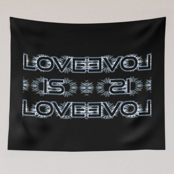 Item preview, Love is Love . Typographical Design . Black n' White . #1 designed and sold by Artistic63.