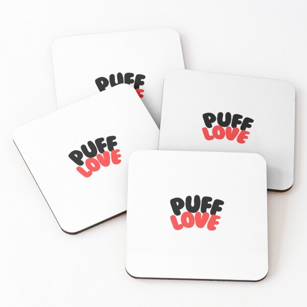 Item preview, Puff Love logo design designed and sold by MPDesign84.
