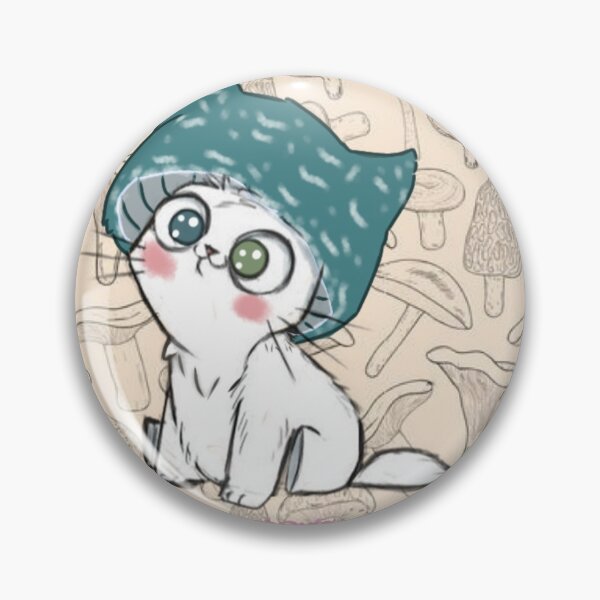 Item preview, Gato blanco maullido designed and sold by RottenGh0ul.