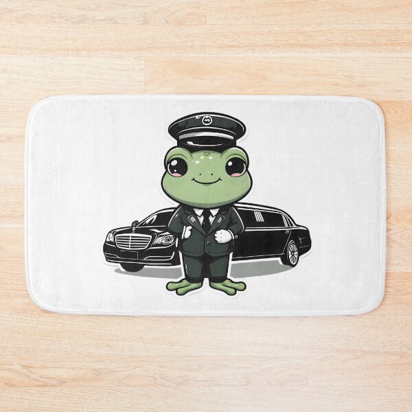 Item preview, A Cute Chauffeur Frog designed and sold by DWorriBHappi.