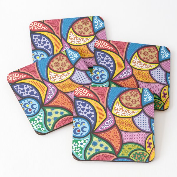Item preview, colorful abstract pattern. designed and sold by Kanchan1987.