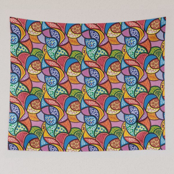 Item preview, colorful abstract pattern. designed and sold by Kanchan1987.