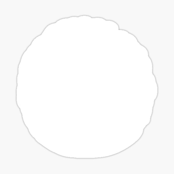 waves circular Sticker