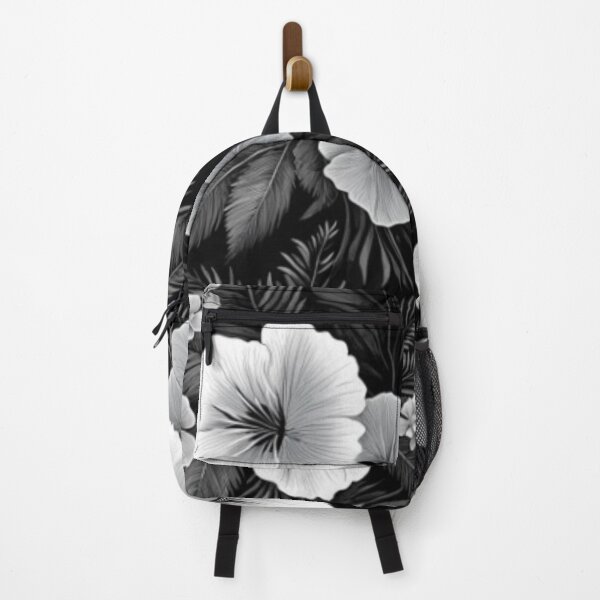 Item preview, Monochrome Putiputi - Pacifica Flowers designed and sold by Ruru Digital .