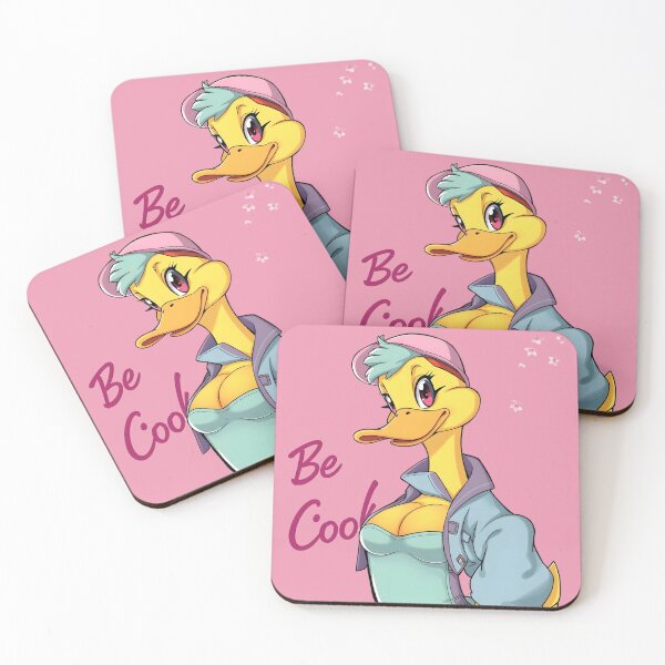 Item preview,  female duck with the word be cool  designed and sold by medo306090.