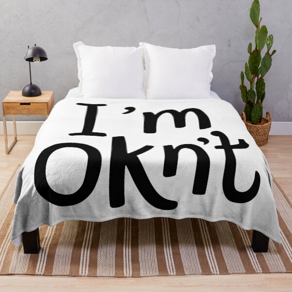 Item preview, I'm okn't (Black) designed and sold by SOVLLESS.