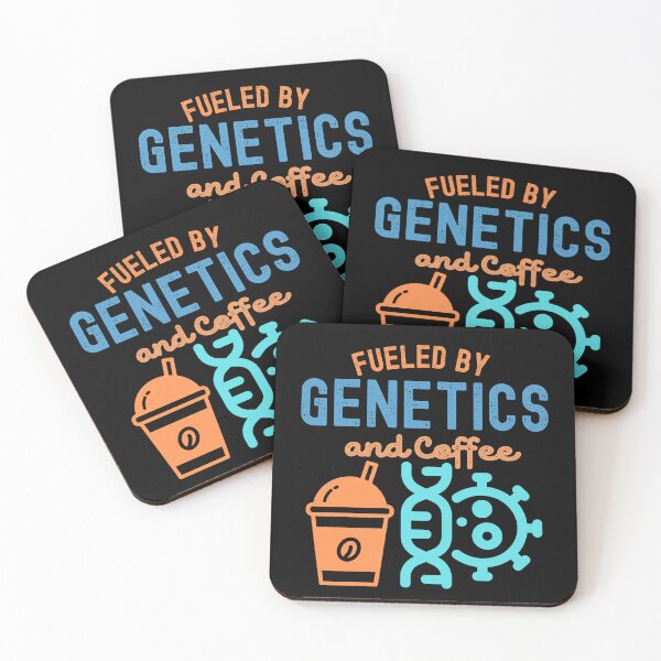 Item preview, Fueled by Genetics and Coffee. Genetics Activities designed and sold by Moedex.