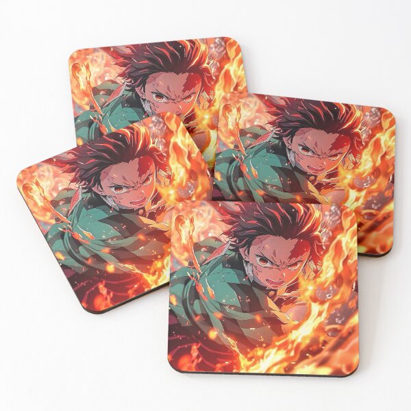 Item preview, Tanjiro's Blazing Resolve - Demon Slayer Art designed and sold by DAIKONLINE.
