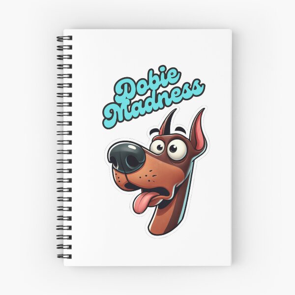 Item preview, Dobie Madness Funny Cartoon Dobermann Dog designed and sold by LovingPresence.