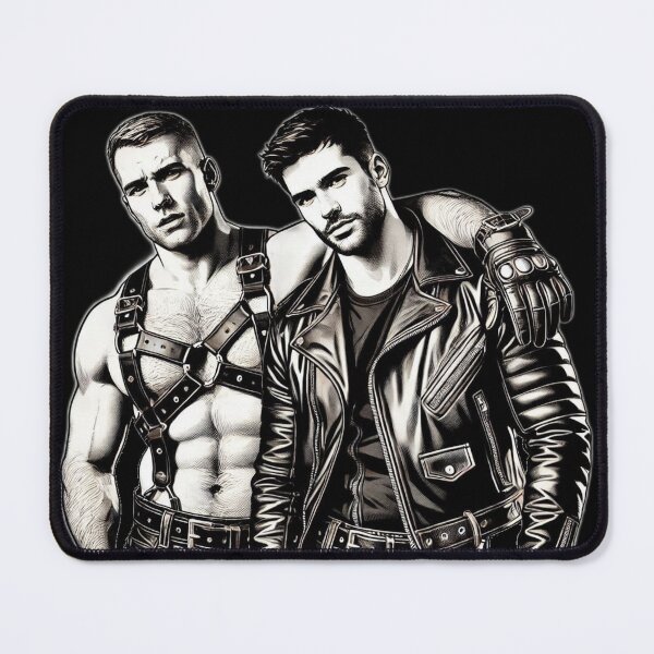 Item preview, Gay Leather Brazilian Daddies Leder Pride Graphic Design designed and sold by ItsAKinkThing.