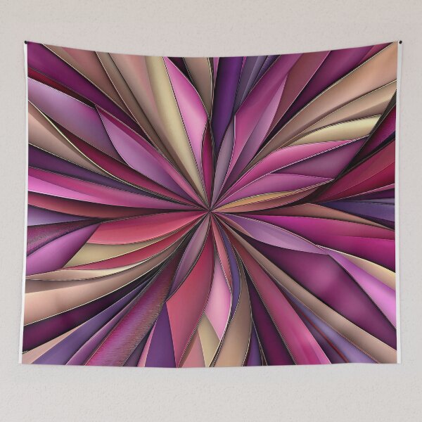 Item preview, Intricate Pink and Purple Petal Design designed and sold by GoldenTealArts.