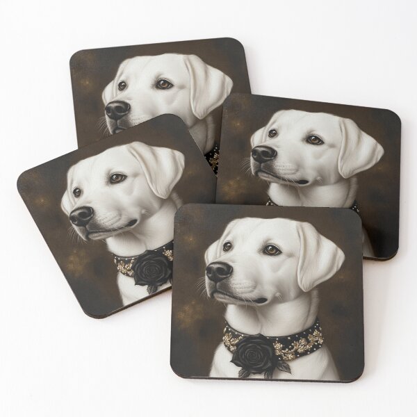 Item preview, Graceful White Labrador designed and sold by Nocturne  Paws.