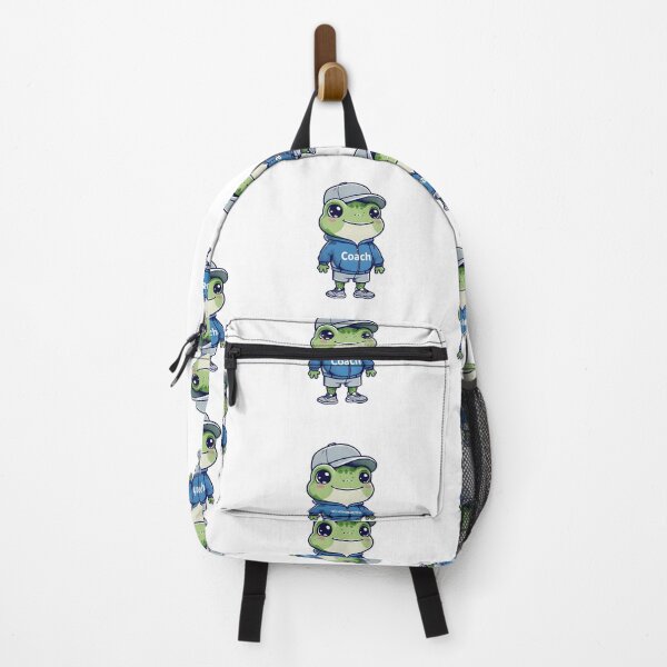 Item preview, A Cute Sports Coach Frog designed and sold by DWorriBHappi.