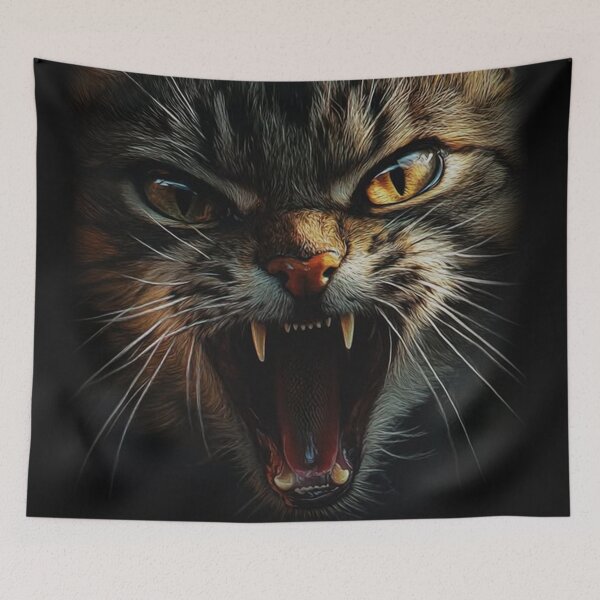 Item preview, WILD KITTY  designed and sold by johnnyssandart.