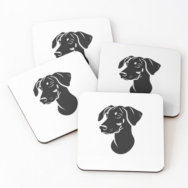 Item preview, Dobermann Head Silhouette designed and sold by LovingPresence.