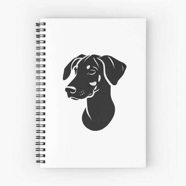 Item preview, Dobermann Head Silhouette designed and sold by LovingPresence.