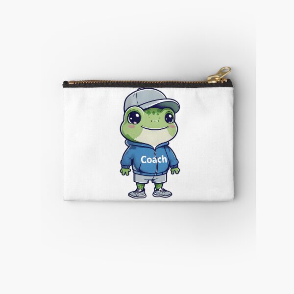 Item preview, A Cute Sports Coach Frog designed and sold by DWorriBHappi.