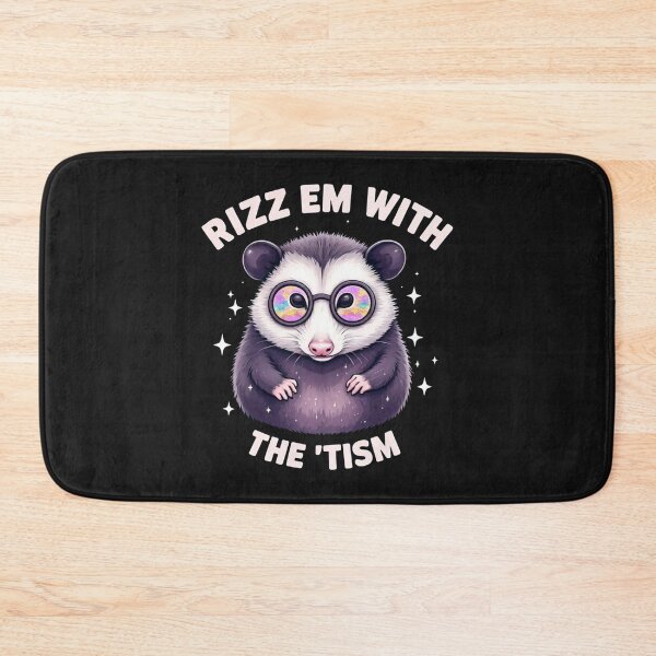 Item preview, Racoon Cartoon Retro Rizz Em With The Tism designed and sold by Alex Songs.