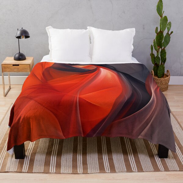 Item preview, Elegant Red and Orange Silk Abstract Background designed and sold by GoldenTealArts.