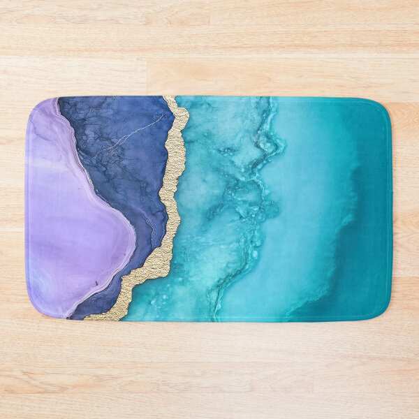 Item preview, Oceanlike Marble With Golden Highlights designed and sold by GoldenTealArts.