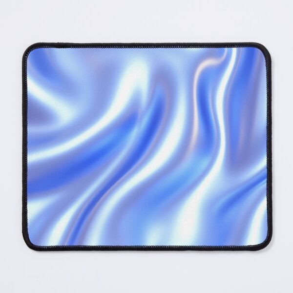 Item preview, Dreamy Blue Silk Satin Background With Fluid Textures designed and sold by GoldenTealArts.
