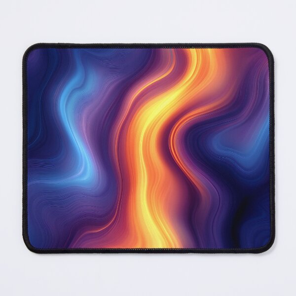 Item preview, Dynamic Gradient With Vibrant Blue and Orange Blended Colors designed and sold by GoldenTealArts.