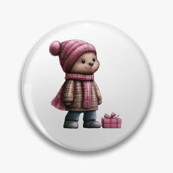 Item preview, Cozy Bear in Winter Wonderland designed and sold by BukkyStory.