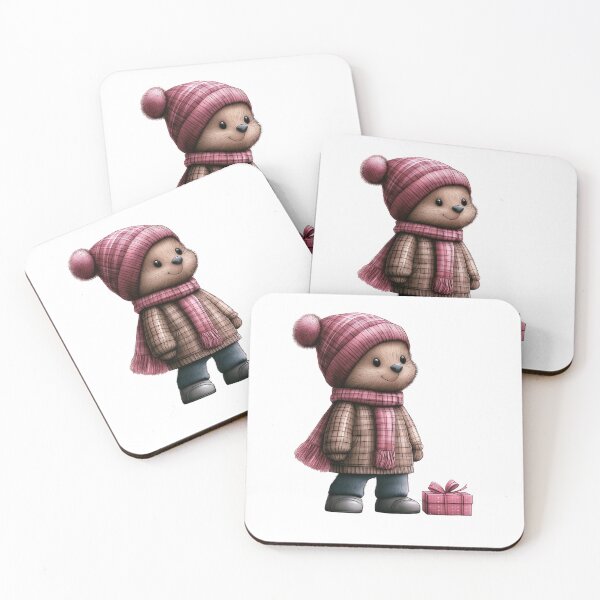 Item preview, Cozy Bear in Winter Wonderland designed and sold by BukkyStory.