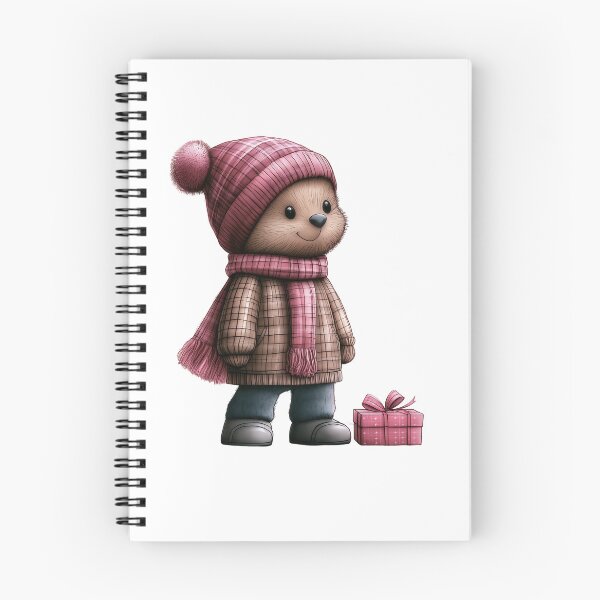 Item preview, Cozy Bear in Winter Wonderland designed and sold by BukkyStory.