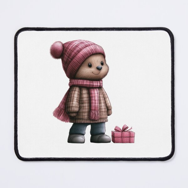 Item preview, Cozy Bear in Winter Wonderland designed and sold by BukkyStory.