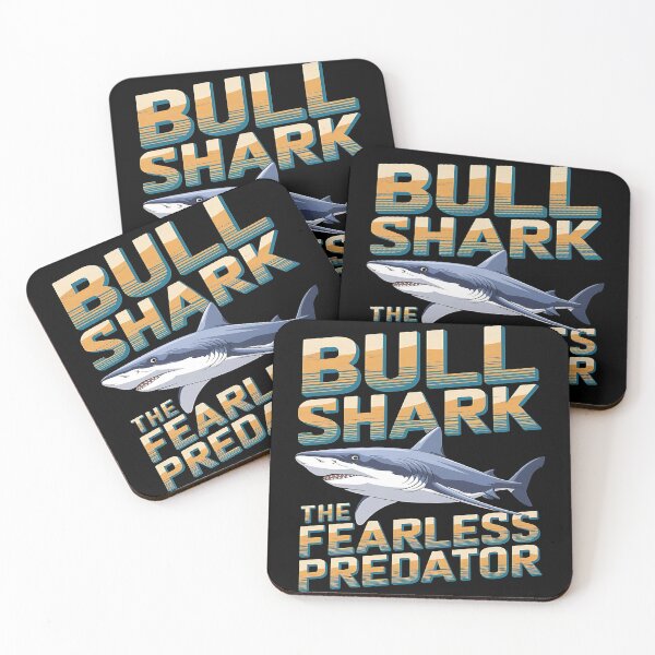 Item preview, Bull shark - Great white shark charge - shark lovers designed and sold by JansenGS.