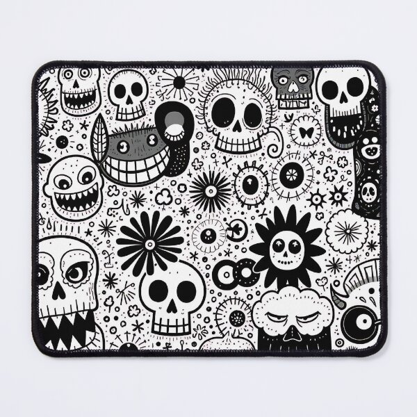 Item preview, A chaotic doodle pattern designed and sold by WhereHopeBlooms.