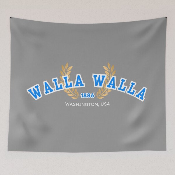 Item preview, Walla Walla Prison Education, Blue and White designed and sold by UNK-Fatigues.