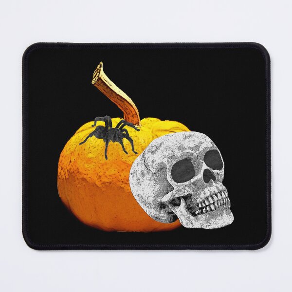 Item preview, Pumpkins, scary prints, human skulls designed and sold by Kirei-Lily.