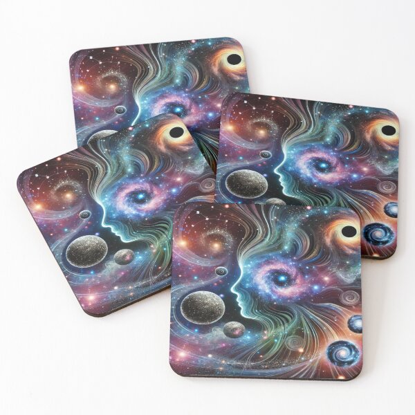 Item preview, Abstract Cosmic Galaxy Creatures Reloaded Premium Trendy Best Gift designed and sold by Imaginarium of Chaos falcon88 .
