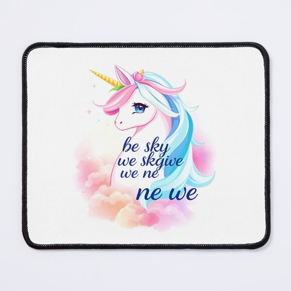 Item preview,  female unicorn with the word be sky we ne we designed and sold by medo306090.