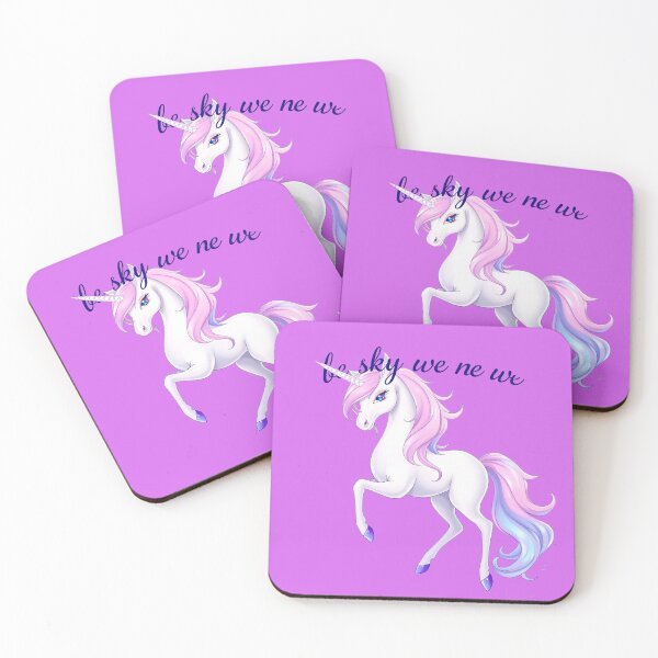 Item preview,  female unicorn with the word be sky we ne we designed and sold by medo306090.