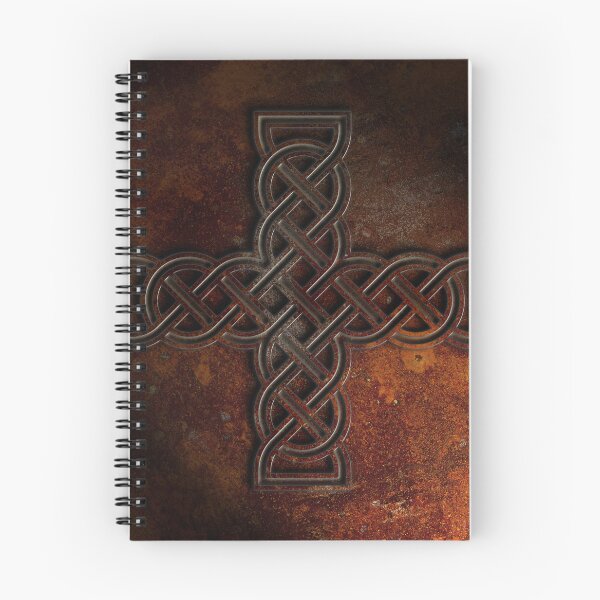 Item preview, Celtic Knotwork Cross Rust Texture No 1 Repost designed and sold by The Learning Curve Photography.