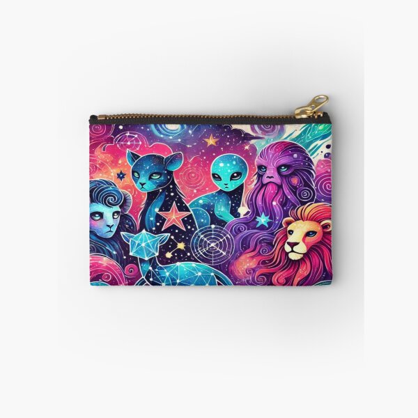 Item preview, Vibrant Group of Galaxy Creatures Reloaded Premium Trendy Best Gift designed and sold by Imaginarium of Chaos falcon88 .