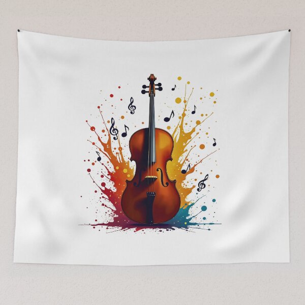 Item preview, Cello Watercolor Art Print Cello Print Cello Artwork music gifts designed and sold by SlocifieShop.