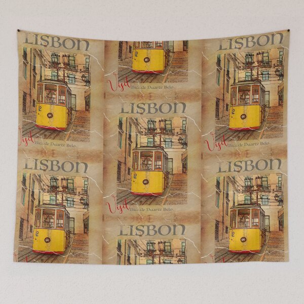 Item preview, Lisbon (Tourist Poster) designed and sold by PrivateVices.