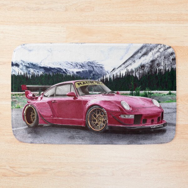 Item preview, RWB Porsche 911 (993). designed and sold by Car drawings by Pavlo Scherbatyuk.